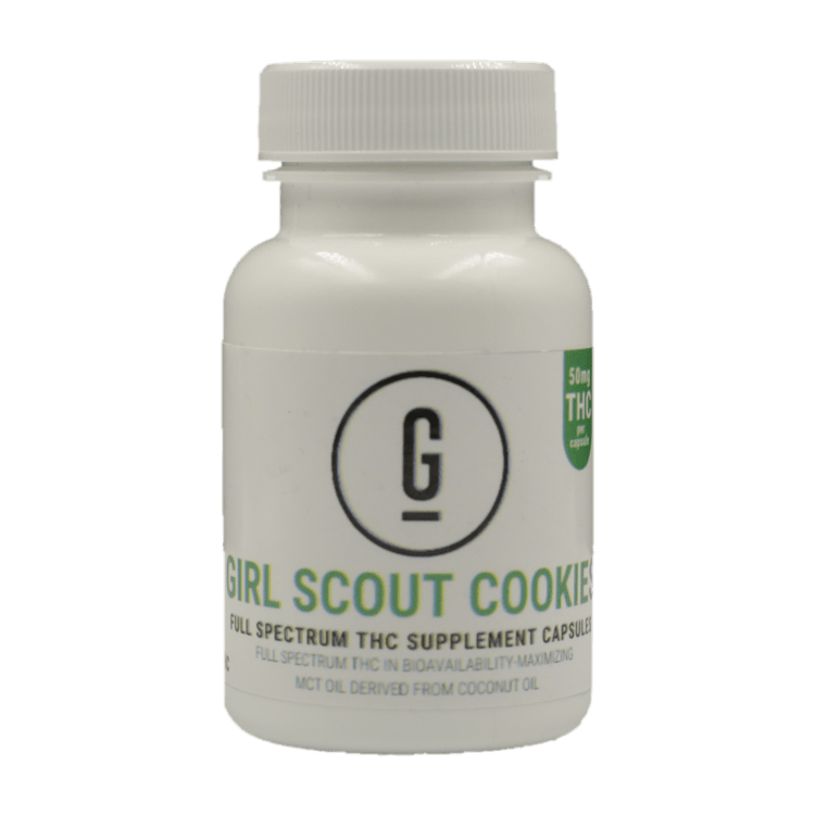 GRASS – THC Capsules – Girl Scout Cookies – 50mg | WeedSmart Canada GRASS – THC Capsules – Girl Scout Cookies – 50mg | WeedSmart Canada