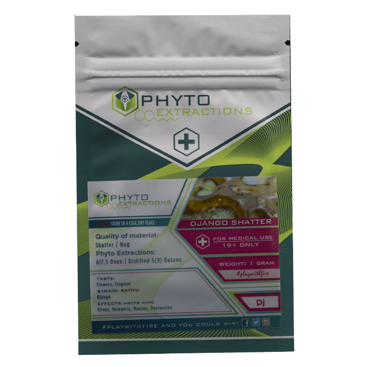 Phyto – Django Shatter – 1g or 7g | WeedSmart Canada Phyto – Django Shatter – 1g or 7g | WeedSmart Canada