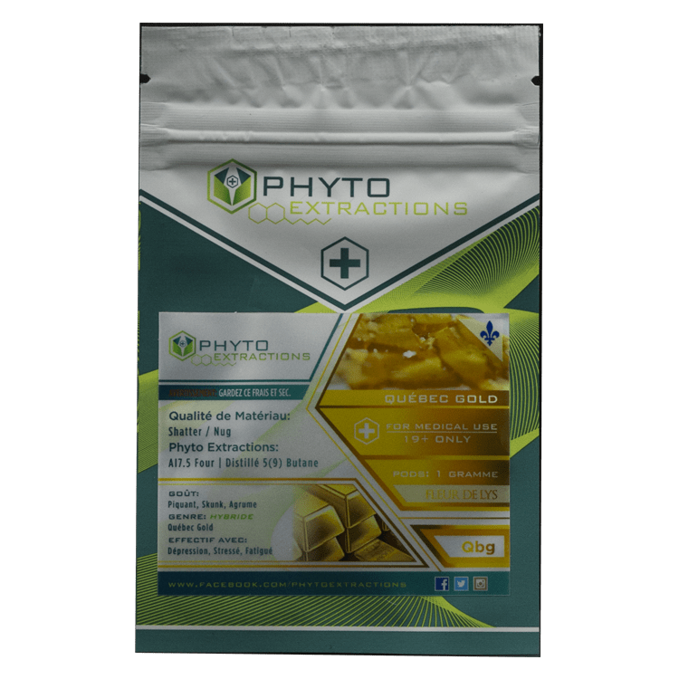 Phyto – Quebec Gold – 1g or 7g | WeedSmart Canada