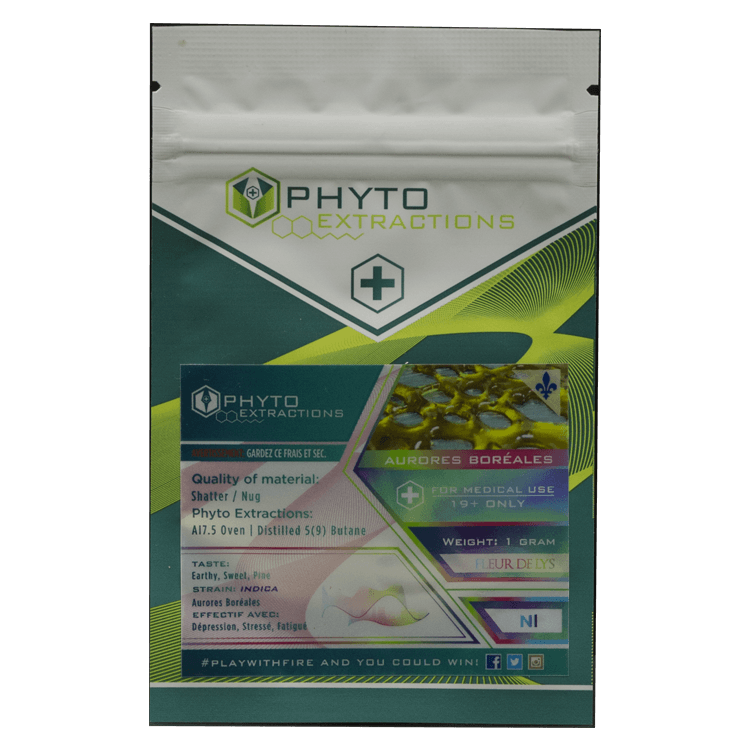 Phyto – Aurores Boreales – 1g or 7g | WeedSmart Canada Phyto – Aurores Boreales – 1g or 7g | WeedSmart Canada