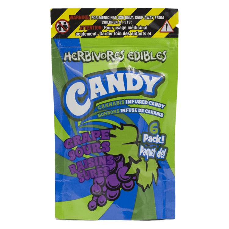 Herbivores Edibles – Grape Sours | WeedSmart Canada Herbivores Edibles – Grape Sours | WeedSmart Canada