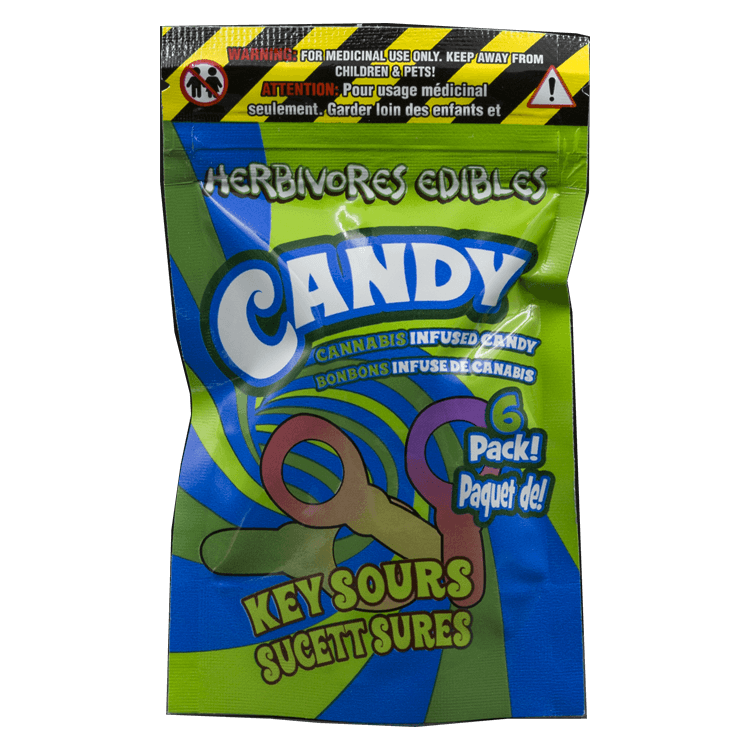 Herbivores Edibles – Key Sour Gummies | WeedSmart Canada Herbivores Edibles – Key Sour Gummies | WeedSmart Canada