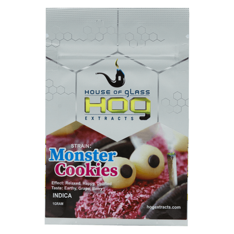 House of Glass – Monster Cookies – 1g or 7g | WeedSmart Canada House of Glass – Monster Cookies – 1g or 7g | WeedSmart Canada