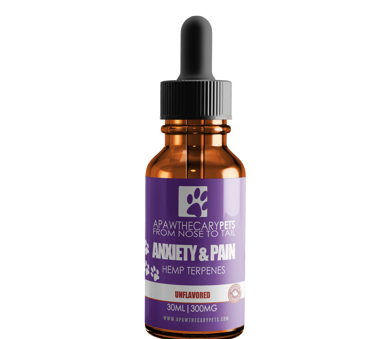 Apawthecary Pets – Anxiety & Pain Tincture – Unflavoured 300mg | WeedSmart Canada Apawthecary Pets – Anxiety & Pain Tincture – Unflavoured 300mg | WeedSmart Canada