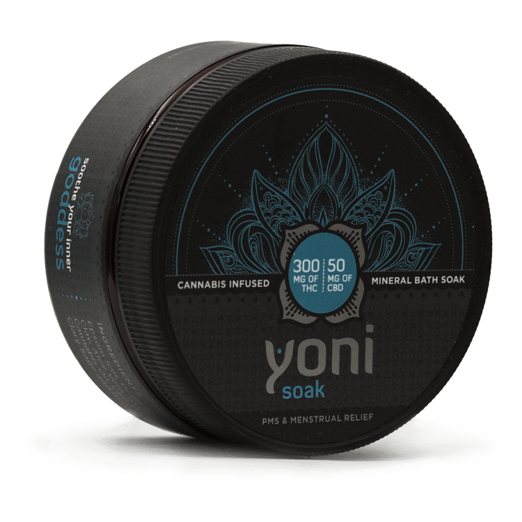 Yoni – Soak – Mineral Bath Soak – 300mg THC/ 50mg CBD | WeedSmart Canada Yoni – Soak – Mineral Bath Soak – 300mg THC/ 50mg CBD | WeedSmart Canada