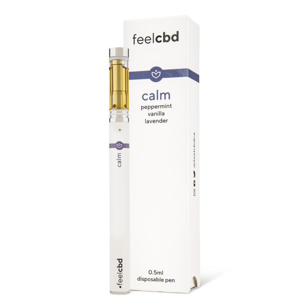 FeelCBD – Calm – Disposable CBD Vape Pen 0.5ml | WeedSmart Canada FeelCBD – Calm – Disposable CBD Vape Pen 0.5ml | WeedSmart Canada