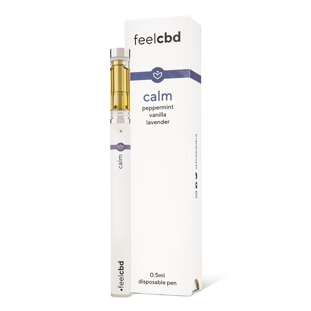 FeelCBD – Calm – Disposable CBD Vape Pen 0.5ml | WeedSmart Canada FeelCBD – Calm – Disposable CBD Vape Pen 0.5ml | WeedSmart Canada