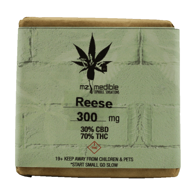 Mz Medibles – Reese Bar – 300mg | WeedSmart Canada Mz Medibles – Reese Bar – 300mg | WeedSmart Canada