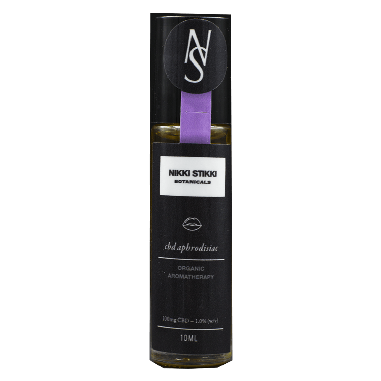 Nikki Stikki Botanicals – Organic Aromatherapy – CBD Aphrodisiac Roller 100mg CBD | WeedSmart Canada Nikki Stikki Botanicals – Organic Aromatherapy – CBD Aphrodisiac Roller 100mg CBD | WeedSmart Canada