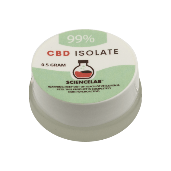 Sciencelab – CBD Isolate 99% – 0.5g | WeedSmart Canada