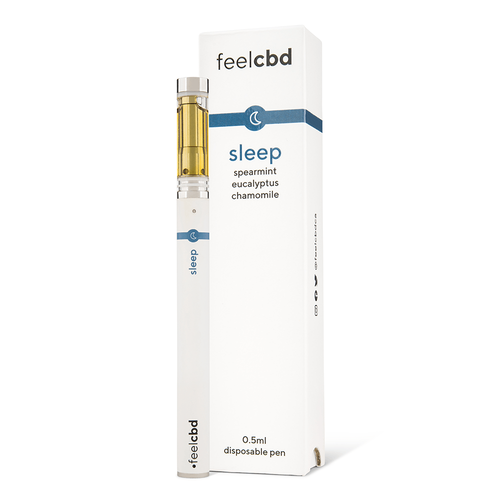 FeelCBD – Sleep – Disposable CBD Vape Pen 0.5ml | WeedSmart Canada FeelCBD – Sleep – Disposable CBD Vape Pen 0.5ml | WeedSmart Canada