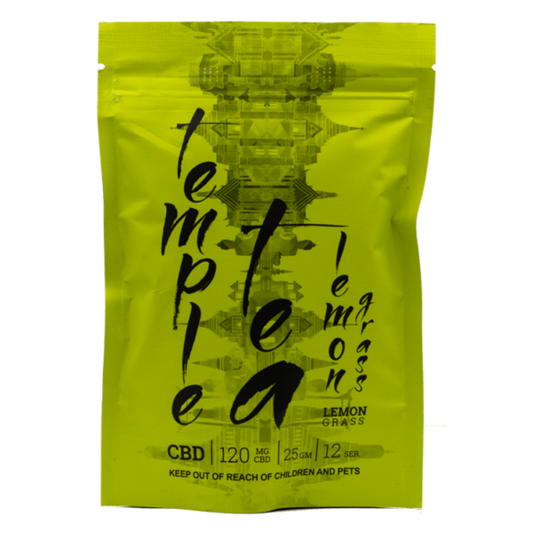 Temple Tea – Lemongrass CBD Tea – 120mg | WeedSmart Canada Temple Tea – Lemongrass CBD Tea – 120mg | WeedSmart Canada
