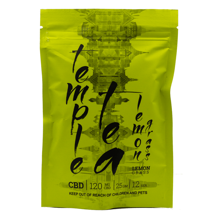 Temple Tea – Lemongrass CBD Tea – 120mg | WeedSmart Canada Temple Tea – Lemongrass CBD Tea – 120mg | WeedSmart Canada