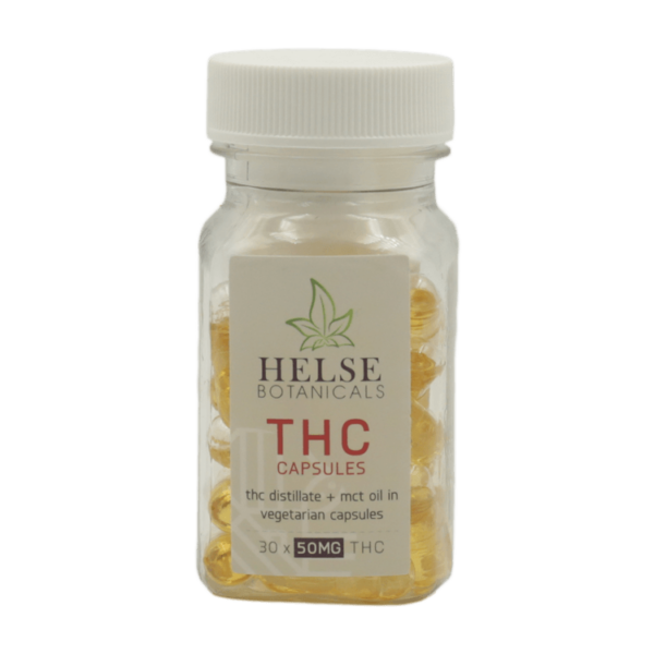 Helse Botanicals – THC Capsules – 50mg | WeedSmart Canada Helse Botanicals – THC Capsules – 50mg | WeedSmart Canada