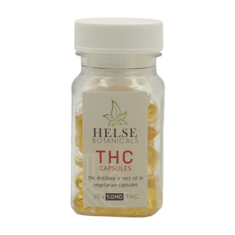Helse Botanicals – THC Capsules – 50mg | WeedSmart Canada Helse Botanicals – THC Capsules – 50mg | WeedSmart Canada