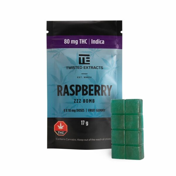 Twisted Extracts – Blue Raspberry – Zzz Bombs | WeedSmart Canada