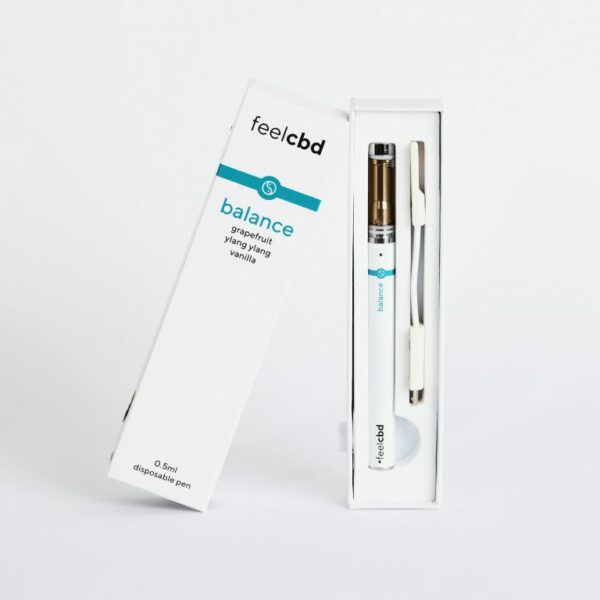 FeelCBD – Balance – Dispsable CBD Vape Pen 0.5ml | WeedSmart Canada FeelCBD – Balance – Dispsable CBD Vape Pen 0.5ml | WeedSmart Canada