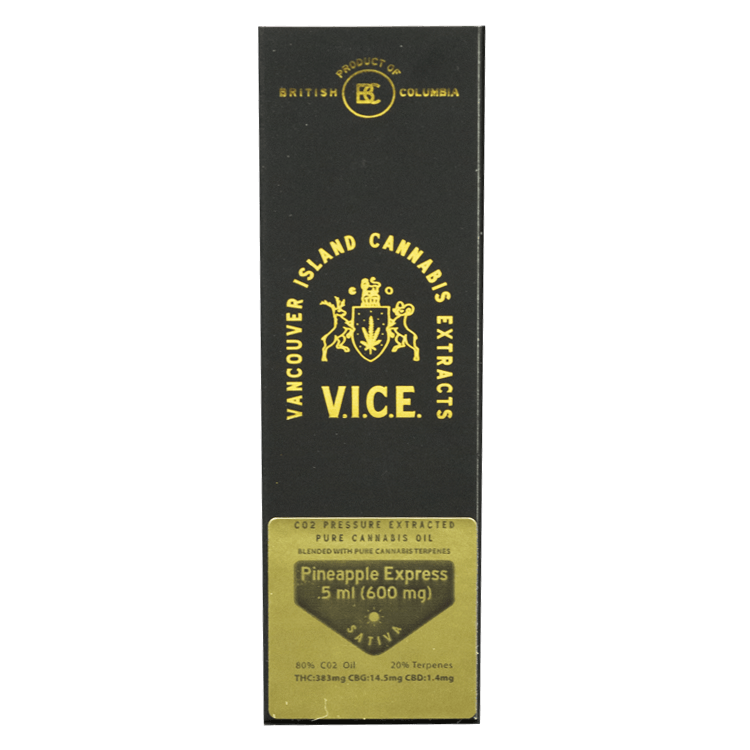 Vice – CO2 Oil Refill Cartridges – Pineapple Express 0.5ml | WeedSmart Canada Vice – CO2 Oil Refill Cartridges – Pineapple Express 0.5ml | WeedSmart Canada