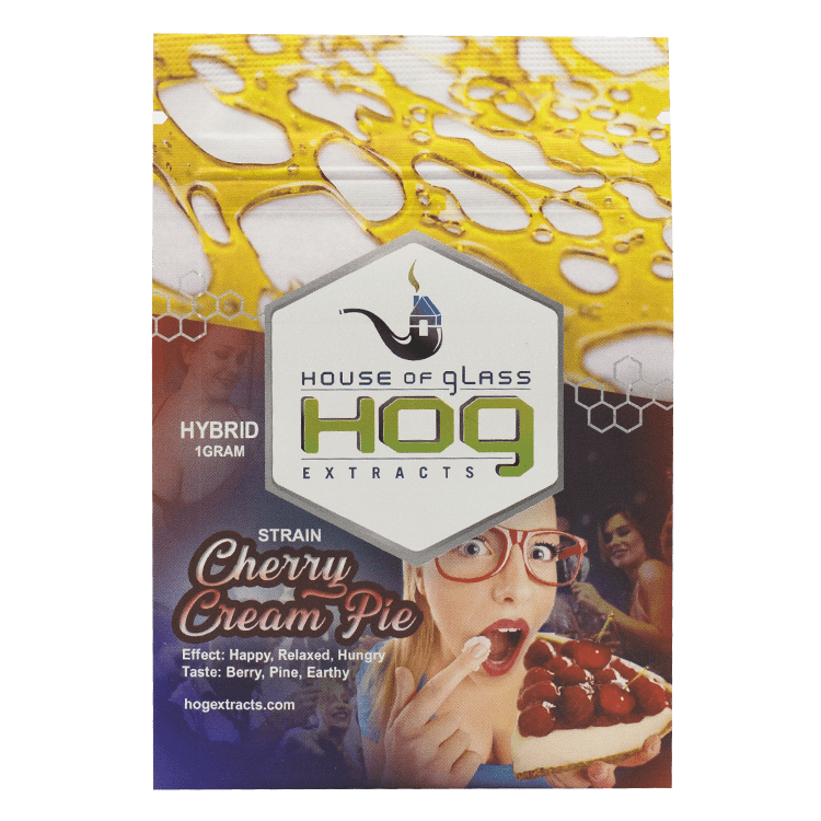 House Of Glass – Shatter – Cherry Cream Pie 1g | WeedSmart Canada House Of Glass – Shatter – Cherry Cream Pie 1g | WeedSmart Canada