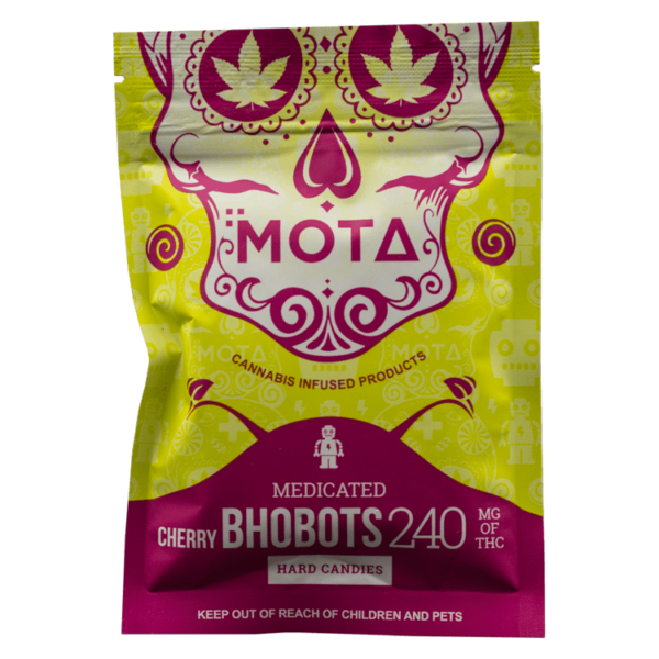 MOTA Edibles – BHO Bots – Cherry – 240mg THC | WeedSmart Canada