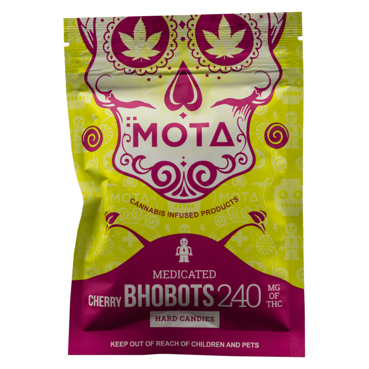 MOTA Edibles – BHO Bots – Cherry – 240mg THC | WeedSmart Canada