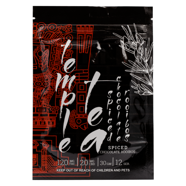 Temple Tea – Spiced Chocolate Rooibos – 120mg THC | WeedSmart Canada Temple Tea – Spiced Chocolate Rooibos – 120mg THC | WeedSmart Canada