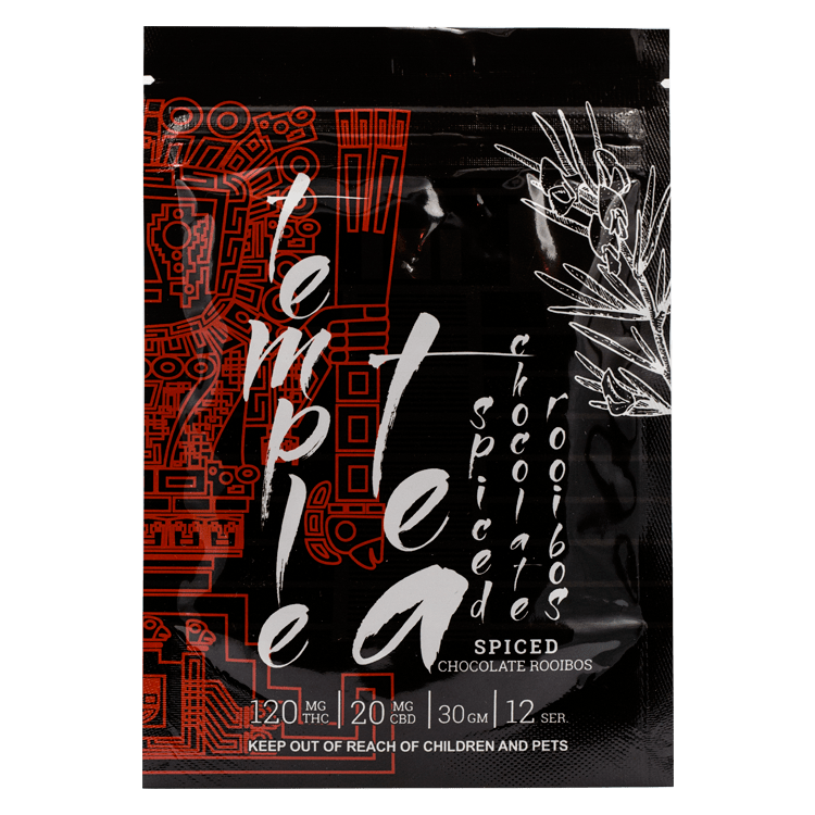 Temple Tea – Spiced Chocolate Rooibos – 120mg THC | WeedSmart Canada Temple Tea – Spiced Chocolate Rooibos – 120mg THC | WeedSmart Canada