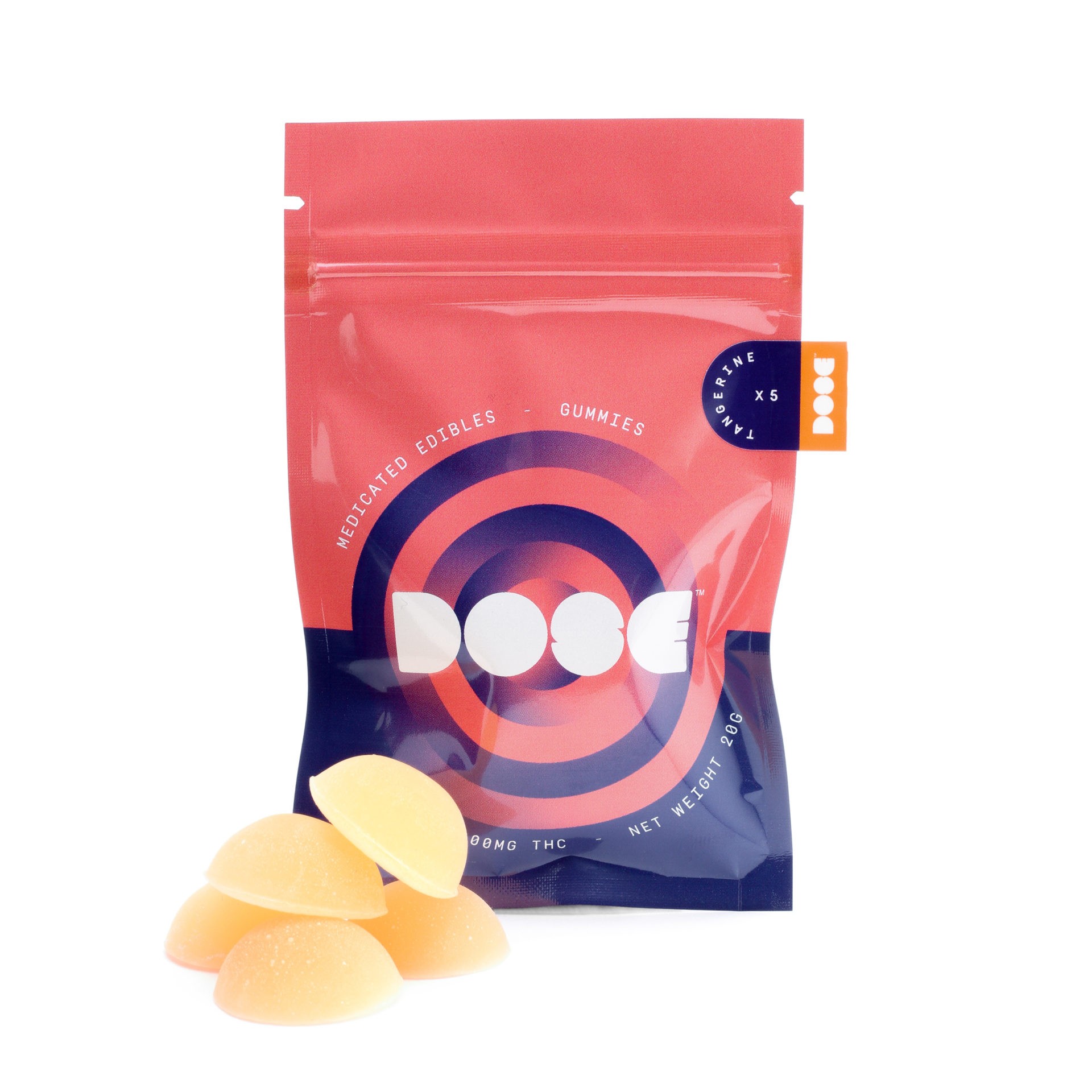 Dose Edibles Gummies – Tangerine | WeedSmart Canada