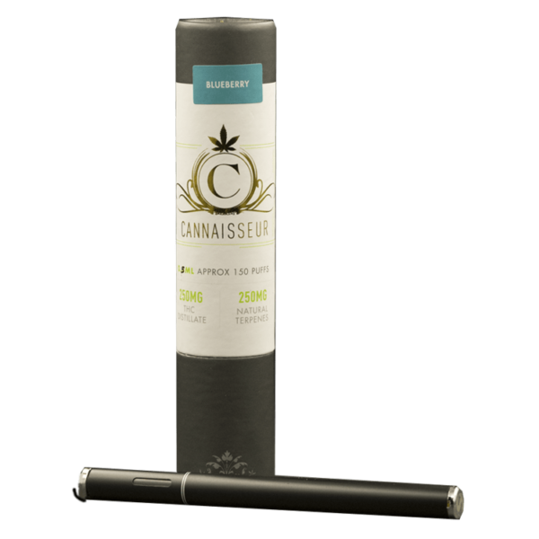 Cannaisseur – Disposable THC Distillate Pen – Blueberry 0.5ml | WeedSmart Canada