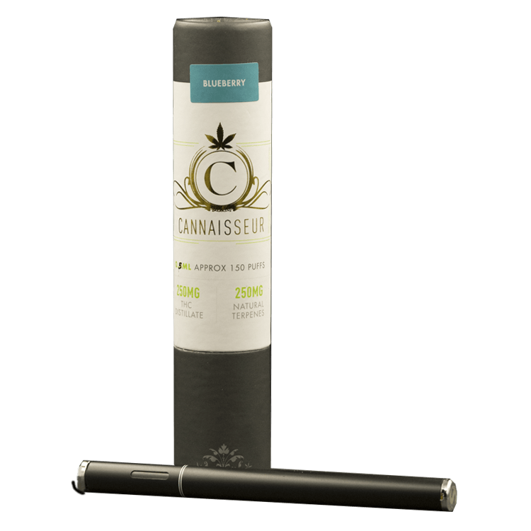 Cannaisseur – Disposable THC Distillate Pen – Blueberry 0.5ml | WeedSmart Canada