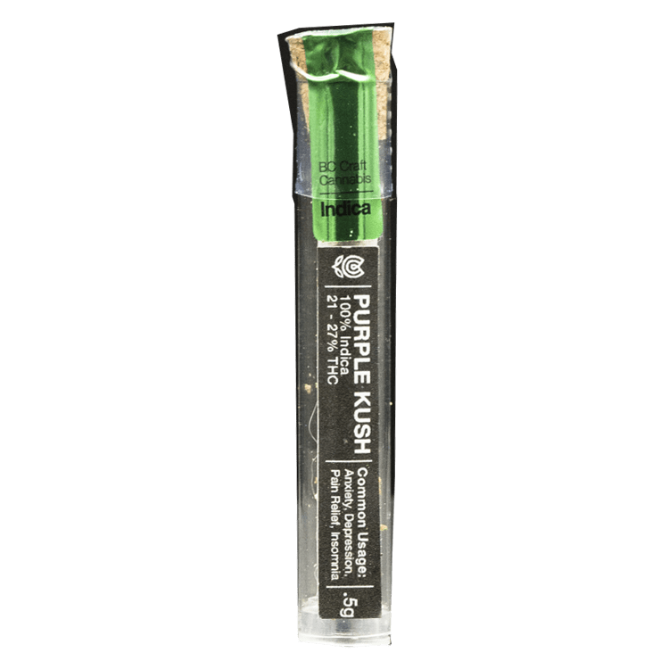 Flowerpwr – Pre-Roll – Purple Kush – 0.5g | WeedSmart Canada Flowerpwr – Pre-Roll – Purple Kush – 0.5g | WeedSmart Canada