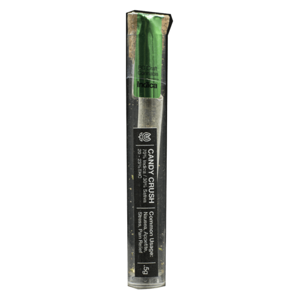 Flowerpwr – Pre-Roll – Candy Crush – 1g or 0.5g | WeedSmart Canada Flowerpwr – Pre-Roll – Candy Crush – 1g or 0.5g | WeedSmart Canada