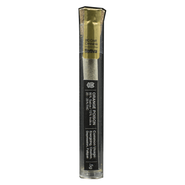 Flowerpwr – Pre-Roll – Orange Poison – 1g or 0.5g | WeedSmart Canada Flowerpwr – Pre-Roll – Orange Poison – 1g or 0.5g | WeedSmart Canada