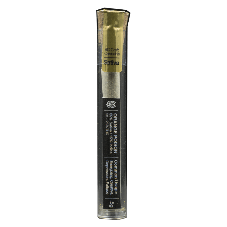 Flowerpwr – Pre-Roll – Orange Poison – 1g or 0.5g | WeedSmart Canada Flowerpwr – Pre-Roll – Orange Poison – 1g or 0.5g | WeedSmart Canada
