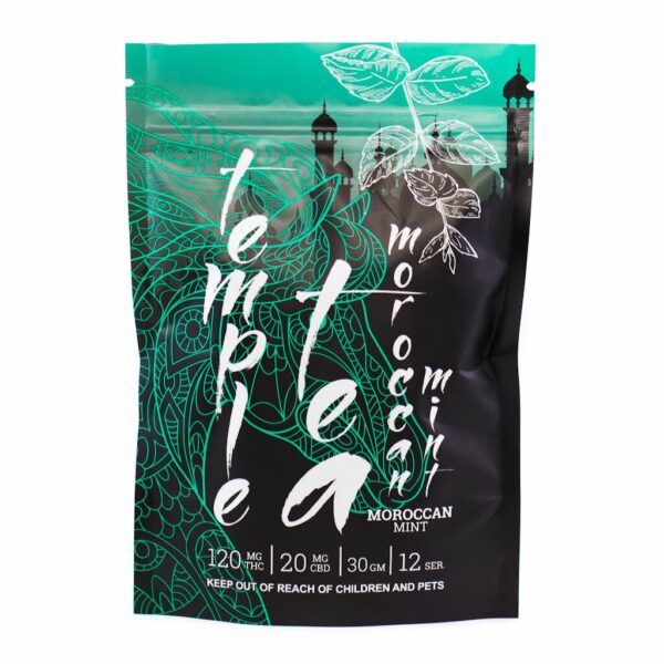 Temple Tea – Moroccan Mint – 120mg THC | WeedSmart Canada