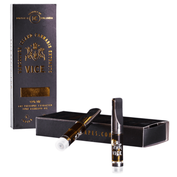 Vice – CO2 Oil Refill Cartridges – BC Kush 0.3ml | WeedSmart Canada