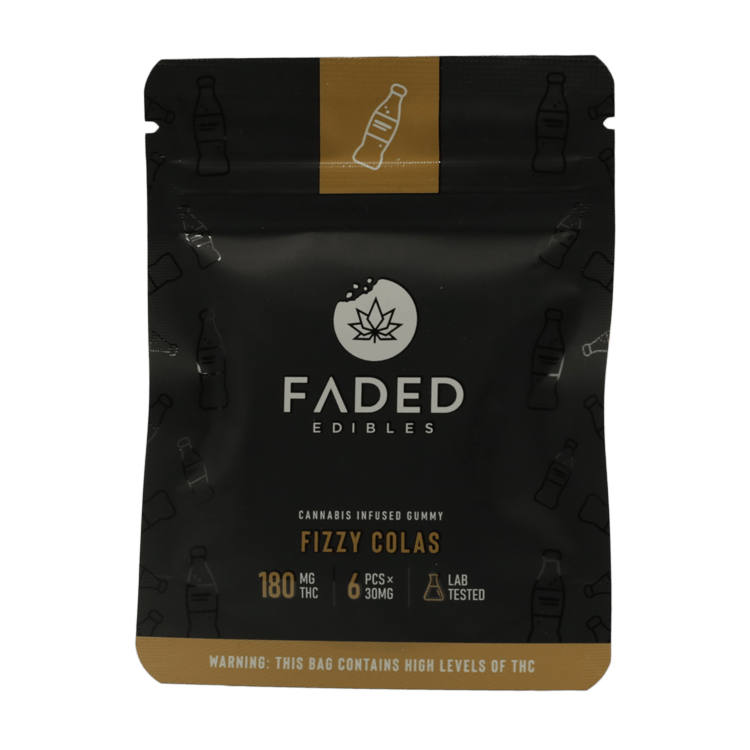 Faded Edibles – Fizzy Colas – 180mg | WeedSmart Canada Faded Edibles – Fizzy Colas – 180mg | WeedSmart Canada