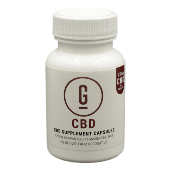 CBD Capsules – 25mg | WeedSmart Canada