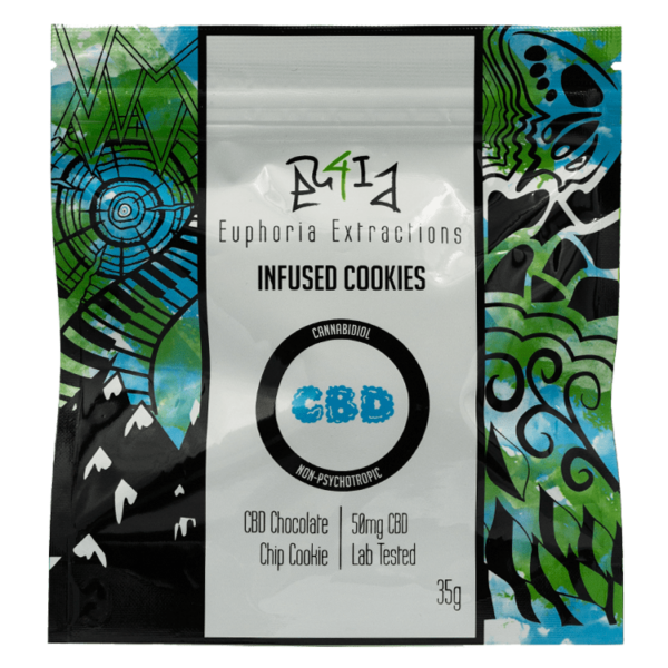 Euphoria Extractions – CBD Cookie – 50mg | WeedSmart Canada