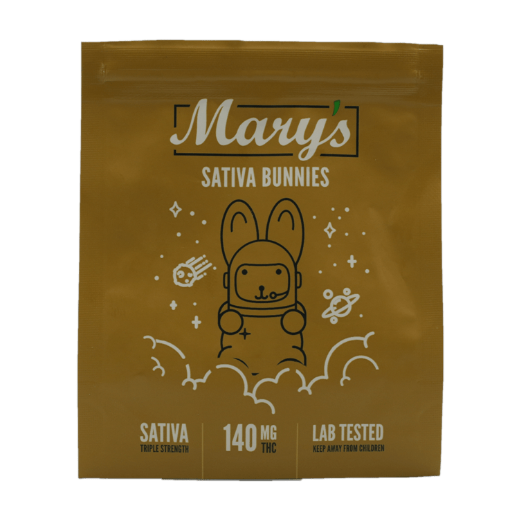 Mary’s Medibles – Sativa Bunnies – Extra Strength – 55mg | WeedSmart Canada Mary’s Medibles – Sativa Bunnies – Extra Strength – 55mg | WeedSmart Canada