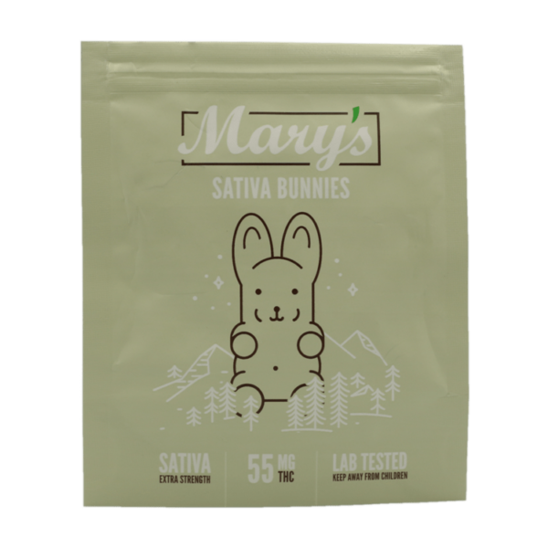 Mary’s Medibles – Sativa Bunnies – Extra Strength – 55mg | WeedSmart Canada Mary’s Medibles – Sativa Bunnies – Extra Strength – 55mg | WeedSmart Canada