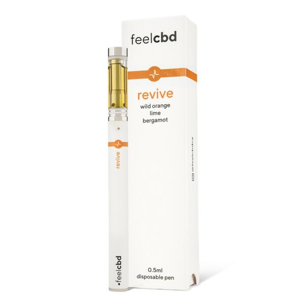 FeelCBD – Revive – Dispsable CBD Vape Pen 0.5ml | WeedSmart Canada FeelCBD – Revive – Dispsable CBD Vape Pen 0.5ml | WeedSmart Canada
