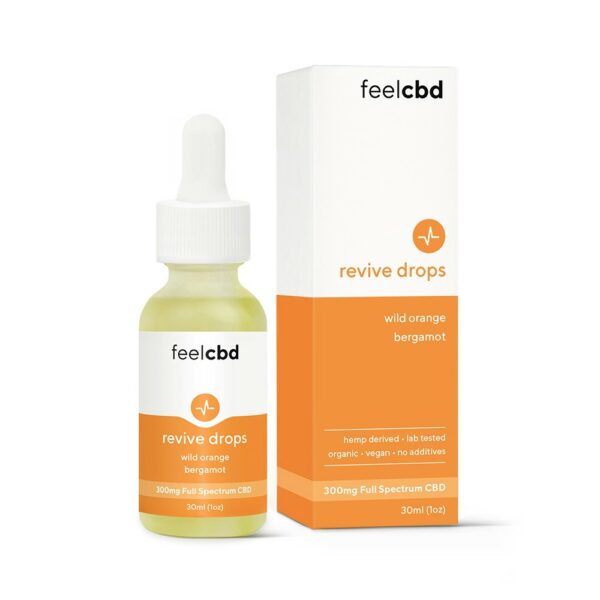 FeelCBD – Revive Drops – CBD Tincture 300mg | WeedSmart Canada FeelCBD – Revive Drops – CBD Tincture 300mg | WeedSmart Canada
