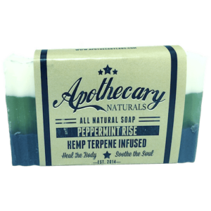 Apothecary Naturals – Body Soap – Peppermint Rise 100g | WeedSmart Canada