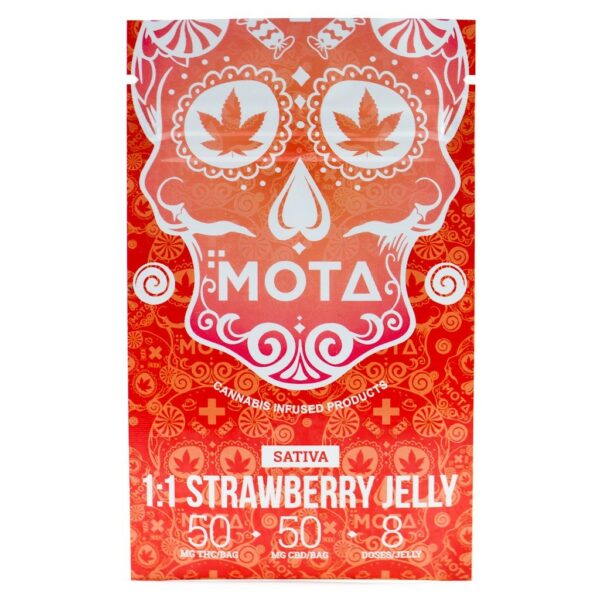 Mota – White Cube CBD – Strawberries & Cream – 180mg CBD | WeedSmart Canada