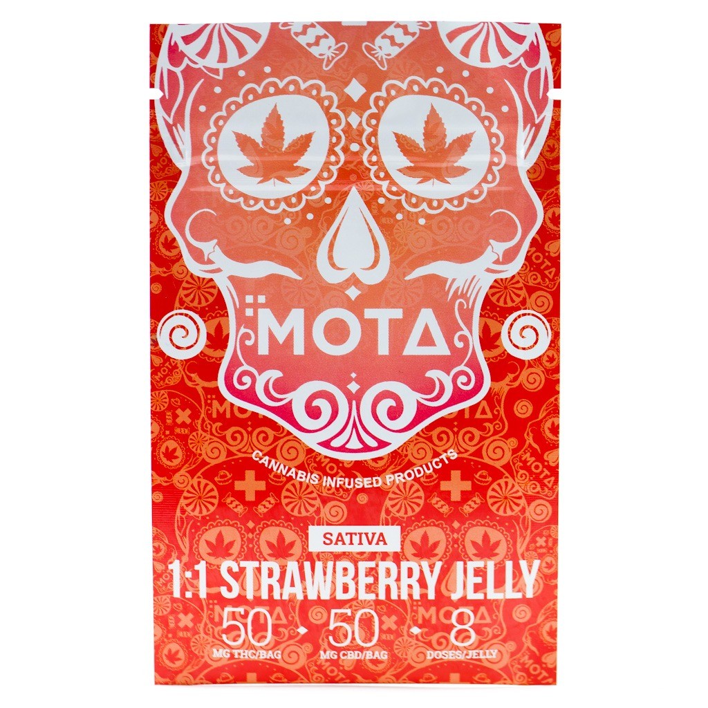 Mota – White Cube CBD – Strawberries & Cream – 180mg CBD | WeedSmart Canada