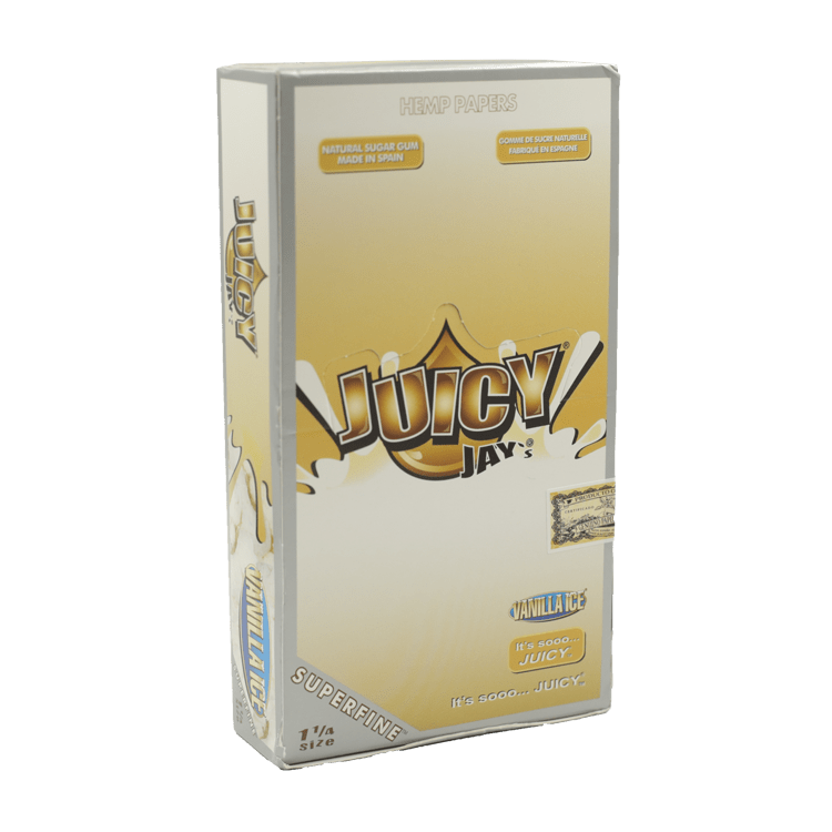 Juicy Jay’s – Hemp Papers (1.25 inch) – Vanilla Ice | WeedSmart Canada