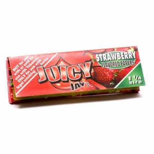 Juicy Jay’s – Hemp Papers (1.25 inch) – Strawberry | WeedSmart Canada