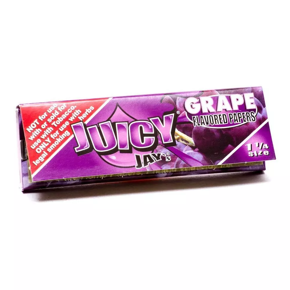 Juicy Jay’s – Hemp Papers (1.25 inch) – Grape | WeedSmart Canada