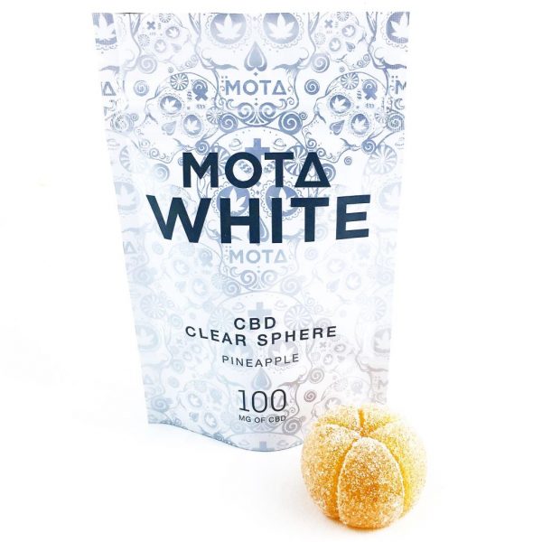 MOTA White – CBD Clear Sphere – Pineapple | WeedSmart Canada MOTA White – CBD Clear Sphere – Pineapple | WeedSmart Canada
